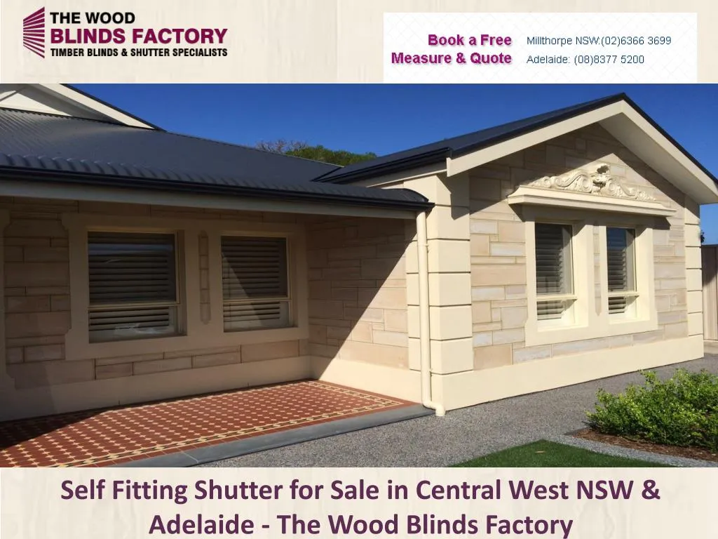 self fitting shutter for sale in central west nsw adelaide the wood blinds factory