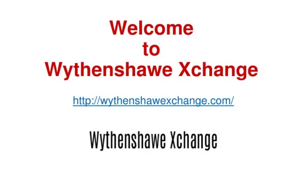 Wythenshawe Xchange mobile repair shop located in the UK.