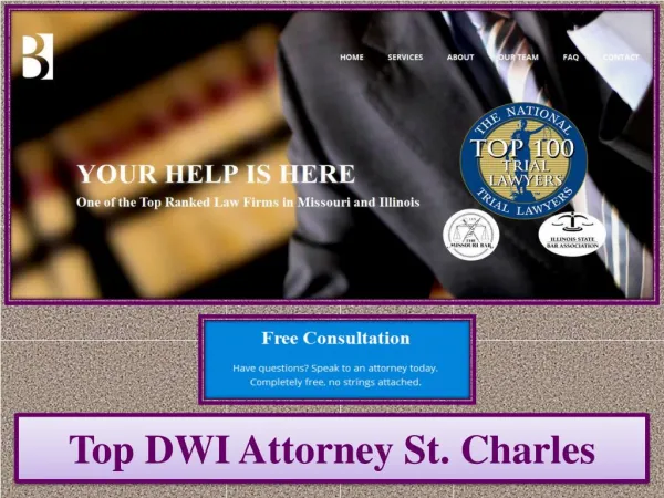 Top DWI Attorney St. Charles