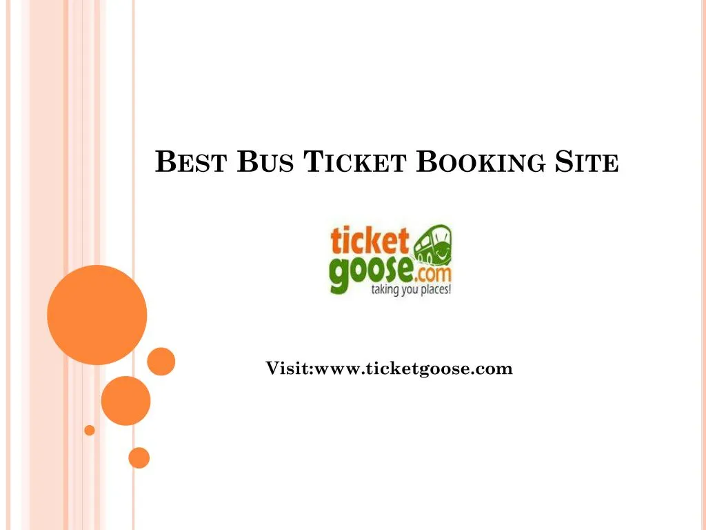 best bus ticket booking site