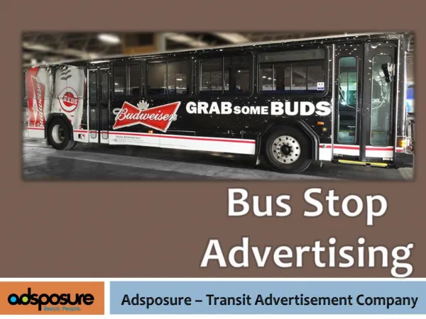 Bus Stop Advertising - Adsposure.com