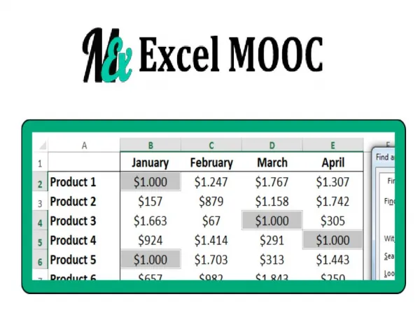 Online Learn Microsoft Excel : Excel Shortcuts | Excel tutorial