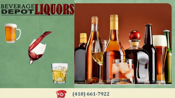 Buy Wine, Beer and Spirits at Beverage Depot Liquors