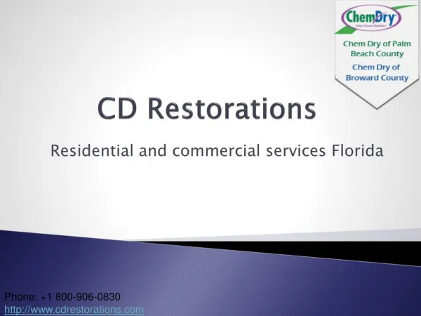 Water Damage Restoration Florida