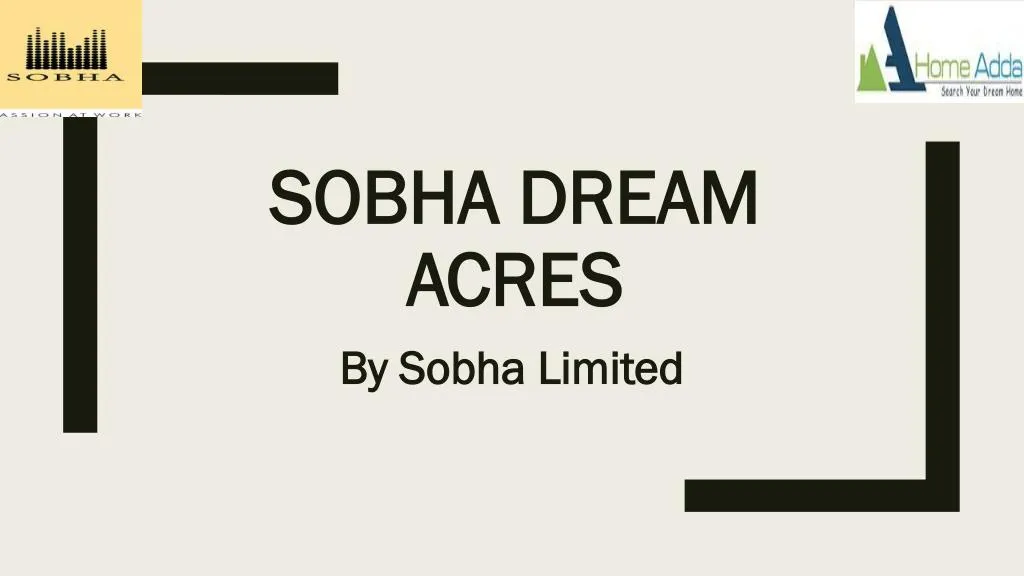 sobha dream acres
