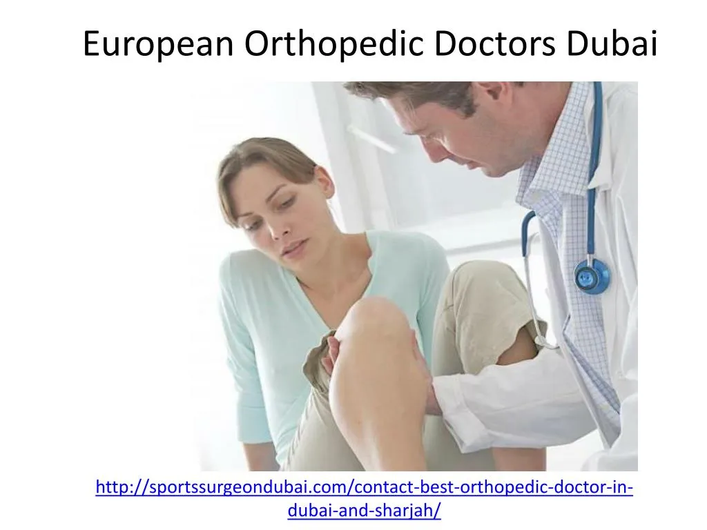 european orthopedic doctors d ubai
