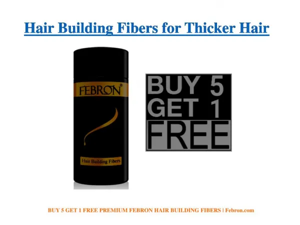 Febron.com | Hair Building Fibers For Thicker Hair | The Answers To All Your Questions
