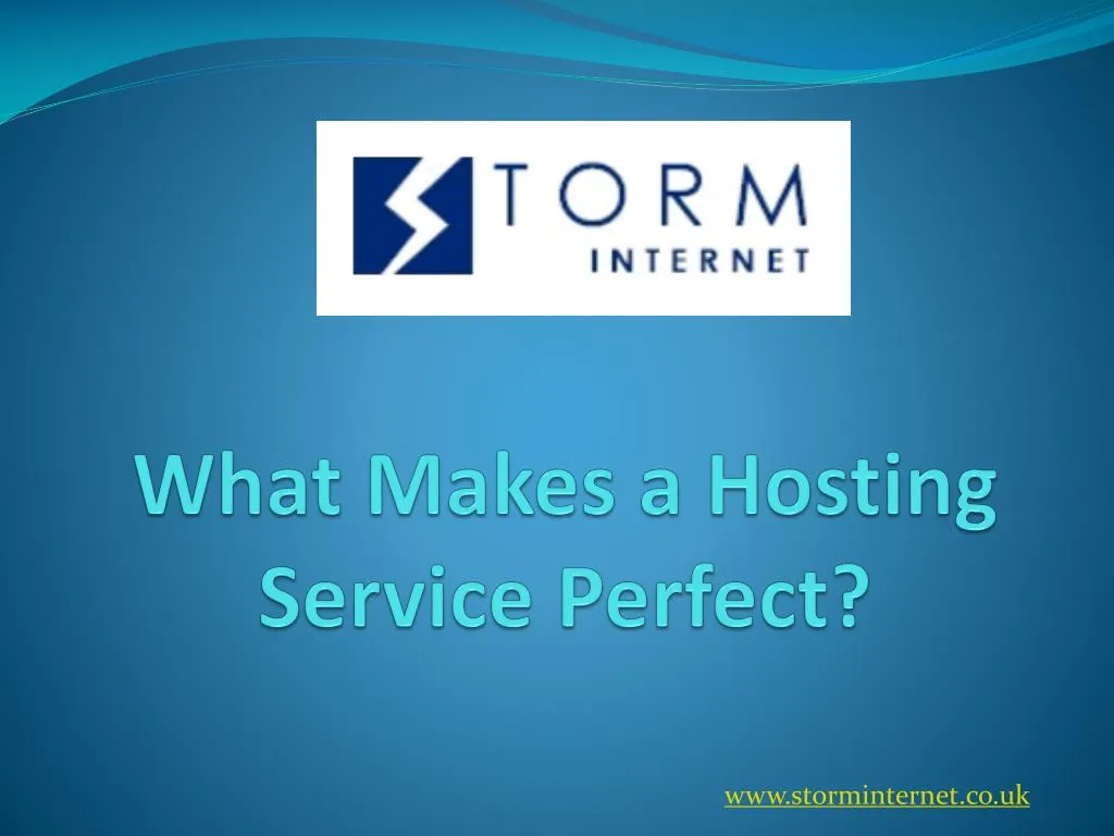 what makes a hosting service perfect