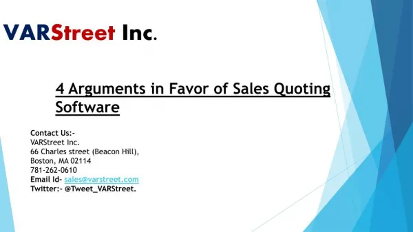 4 Arguments in Favor of Sales Quoting Software