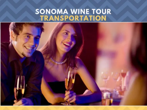Sonoma wine tour