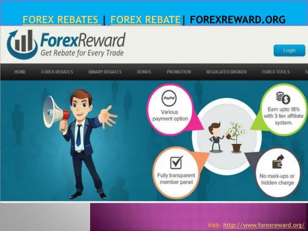 Forex rebates - forexreward.org