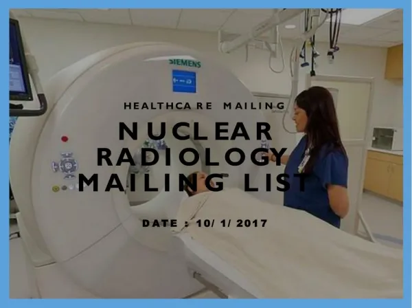 Nuclear Radiology Mailing List