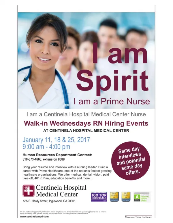 Nursing Careers | Centinela Hospital Medical Center