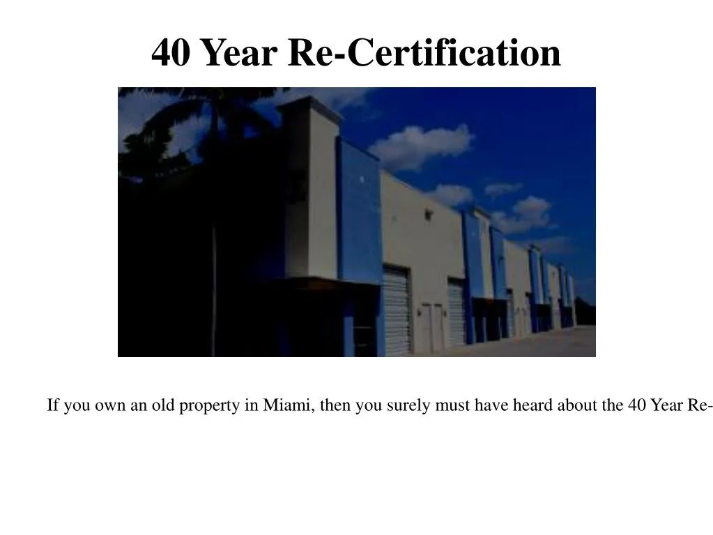PPT Structural Inspection Hialeah PowerPoint Presentation free