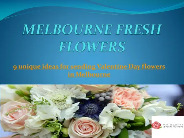 Valentine Day Flower Delivery | Send Roses For Valentine Day | Melbourne Fresh Flowers