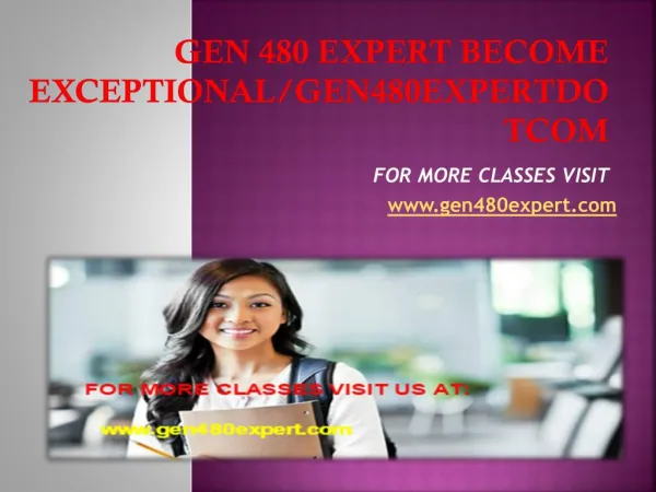gen 480 Expert Become Exceptional/gen480expertdotcom