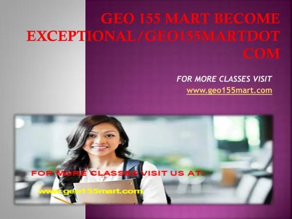 geo 155 mart Become Exceptional/geo155martdotcom