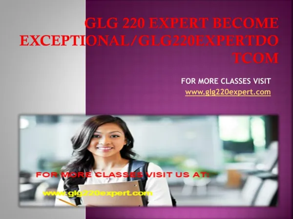 glg 220 expert Become Exceptional/glg220expertdotcom