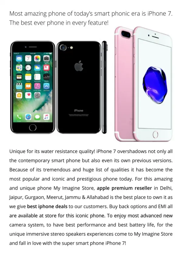Premium Reseller Of Mac | Best iPhone Deals