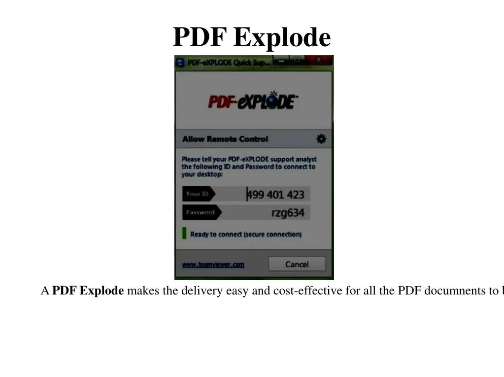 pdf explode