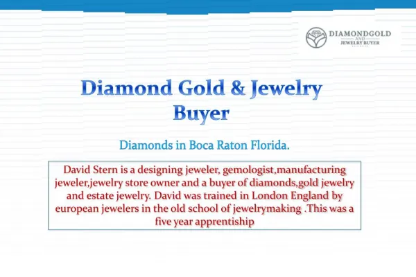 Diamond Gold & Jewelry Buyer