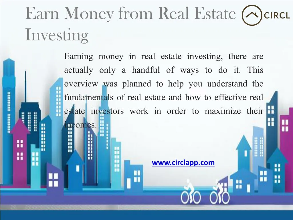 earn money from real estate investing