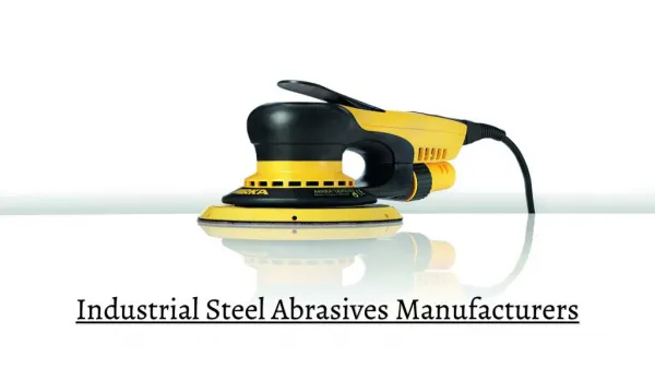 Industrial Steel Abrasives Manufacturers in UAE