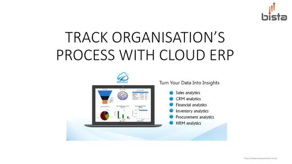 Track organisation’s process with cloud ERP