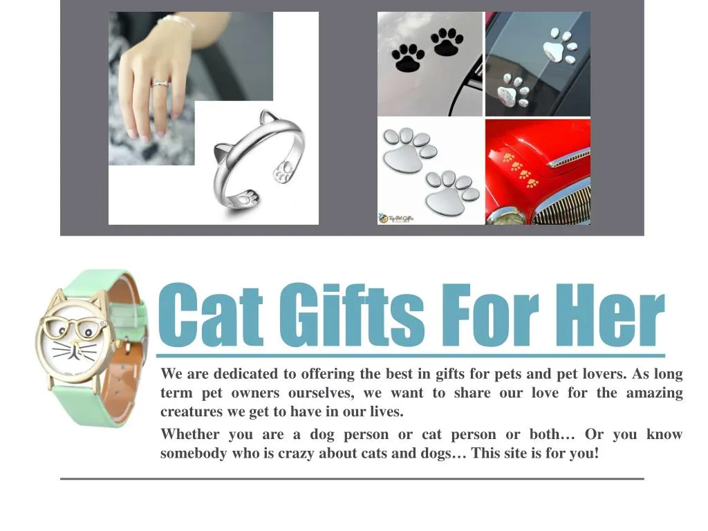 cat gifts for her