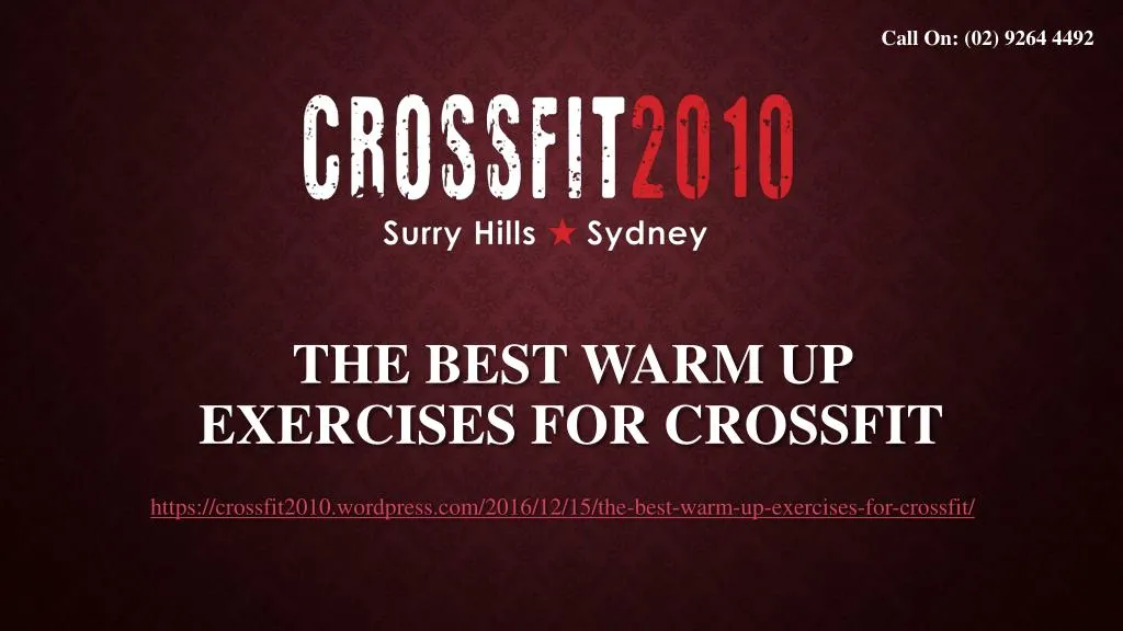the best warm up exercises for crossfit