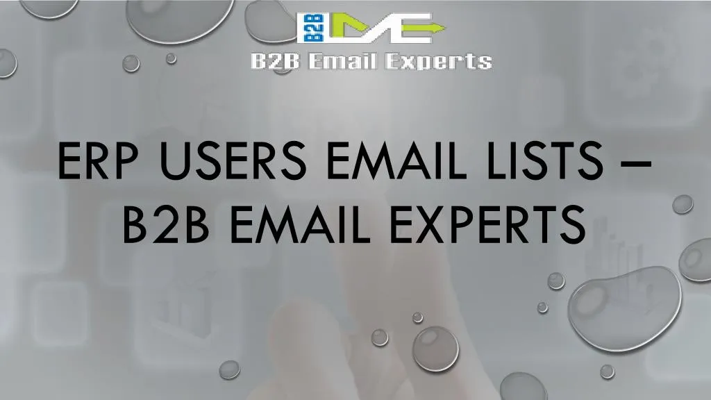 erp users email lists b2b email experts