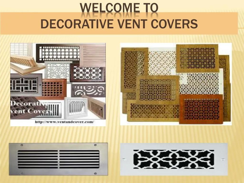 welcome to decorative vent covers