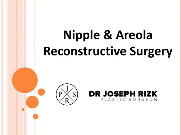 Nipple and Areola Reconstructive Surgery
