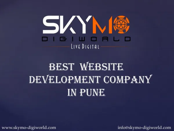 Best Website Development Company In Pune|Skymo Digiworld