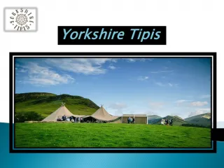 Yorkshire Tipis - slide 1