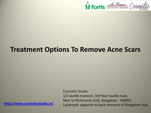 Treatments for Acne Scarring