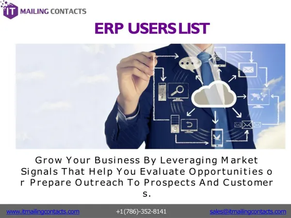 Erp Users Email List