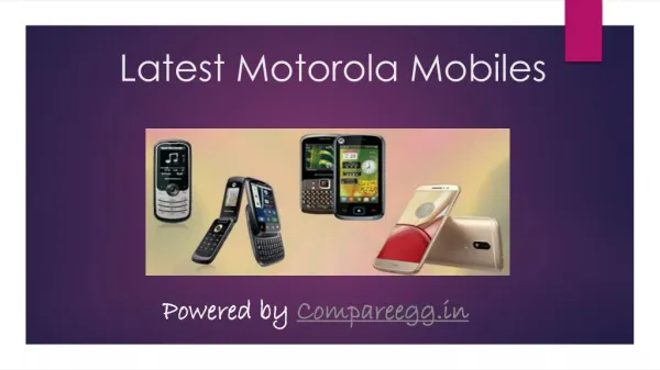 Motorola Mobiles