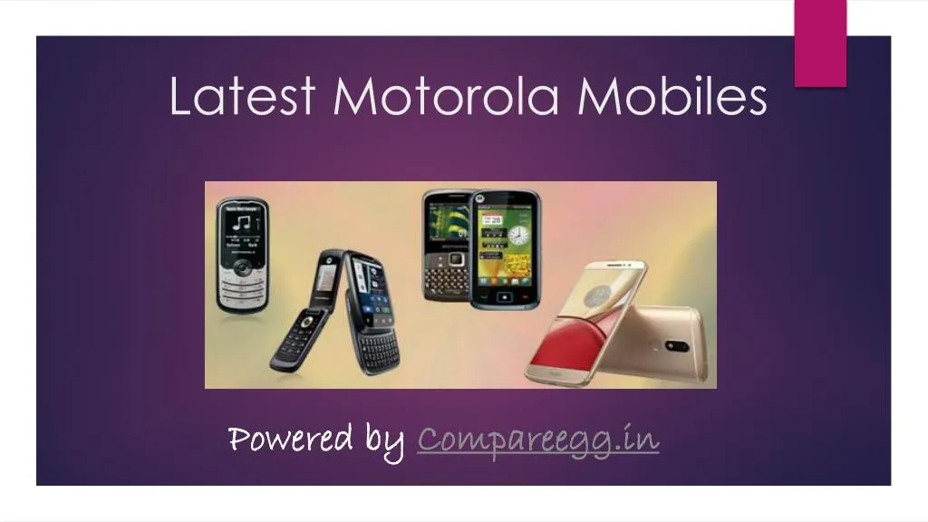 latest motorola mobiles