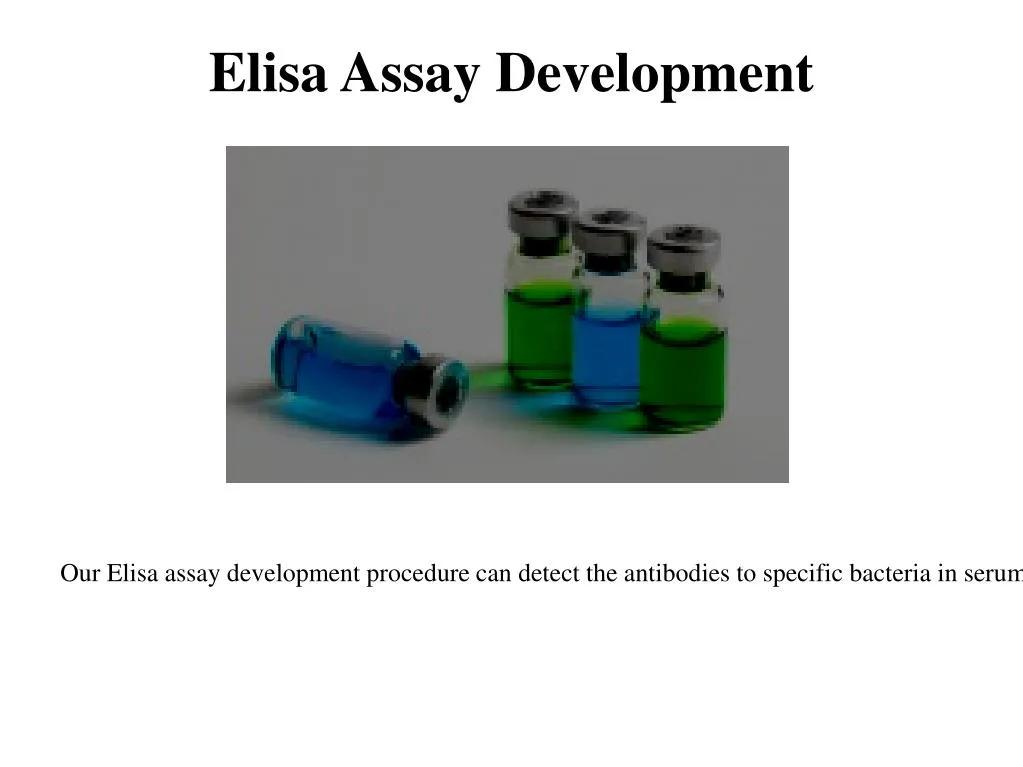 elisa assay development