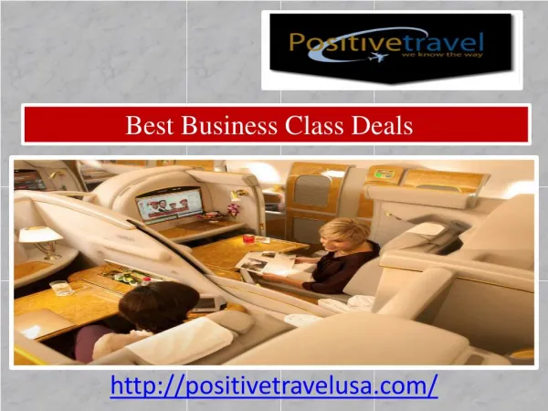 Offer Best Business Class Deals  