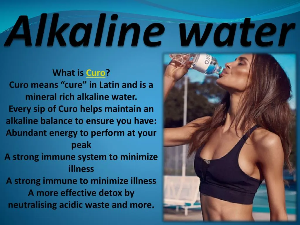 alkaline water