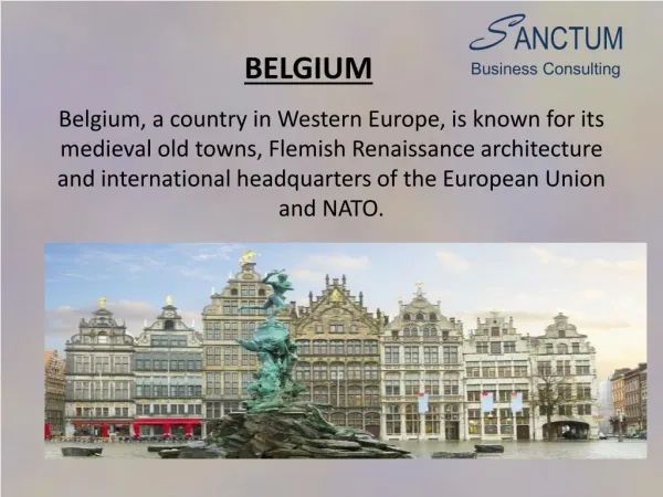 Looking for Belgium Visitor visa?Contact - Sanctum Consulting