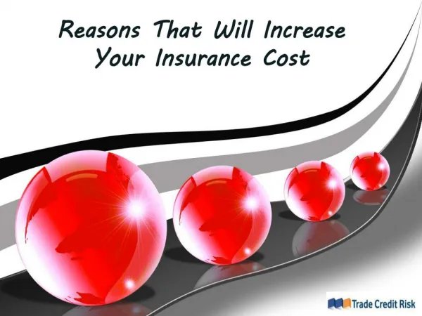 Factors Increases Your Insurance Cost