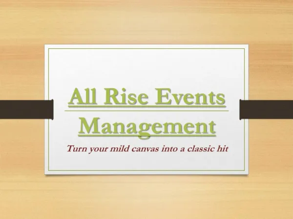Event Management Companies in Chandigarh
