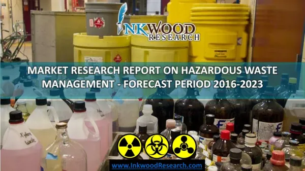 Global Hazardous waste Management Market Insights, Forecast By Inkwood Research