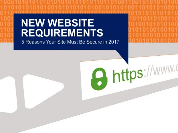 5 Reasons your Site must be Secure in 2017