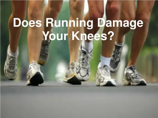 Does running damage your knees