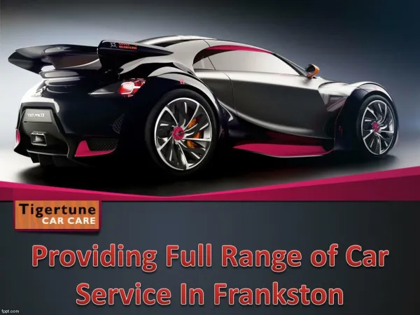 Car Service in Frankston