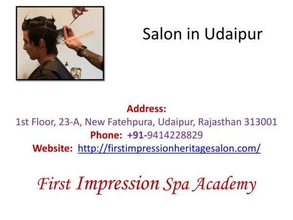 Salon in Udaipur